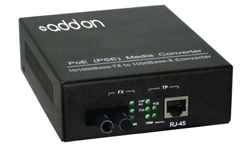 AddOn Networks 1000Base-TX(RJ45) to 1000Base-XD(ST), 1550/1310nm network media converter