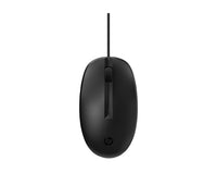 HP 125 Wired Optical Mouse USB Type-A Ambidextrous Design