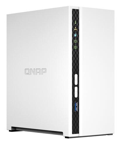 Tower NAS QNAP TS-233 ARM Cortex-A55 2GB RAM Expandable Storage