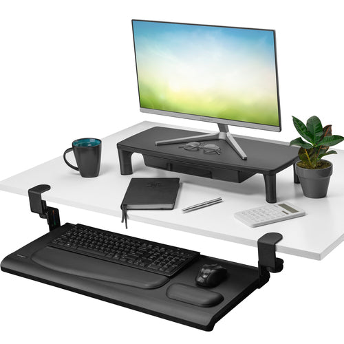 Computer Furniture Kensington Black 14kg ABS HIPS Steel 817.5mm