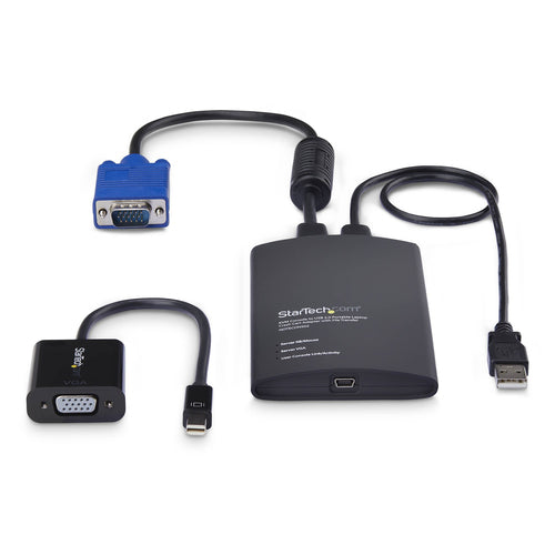 KVM Switch StarTech.com NOTECONS02-VGA-MDP USB/VGA/Mini DisplayPort 1920x1200 - NOTECONS02-VGA-MDP