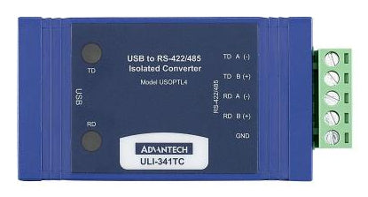 Advantech USOPTL4 serial converter/repeater/isolator