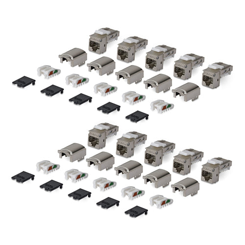 StarTech.com C6AKEYTLSTP9010PK keystone module