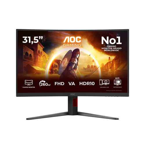 Computer Monitor AOC G4 C32G4Z 31.5in 1920x1080 Full HD LCD 4ms - C32G4Z