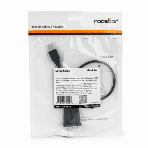 Rocstor Y10C882-B1 video cable adapter