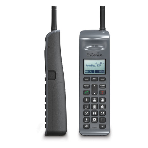 DECT Base Station EnGenius FreeStyl SIP2 Supports up to 50 Entries Black