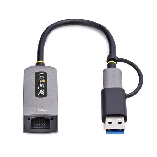 2.5GbE USB-C Ethernet Adapter Thunderbolt Compatible 5000Mbit/s