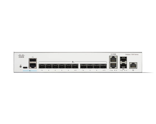 Network Switch Cisco Catalyst C1300-12XS Managed L2/L3 Rack Mount - C1300-12XS