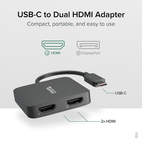 Plugable Technologies USBC-MSTH2 USB graphics adapter
