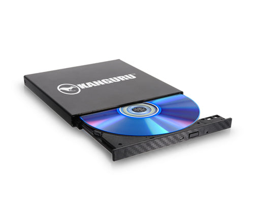 Optical Disc Drive iStorage Kanguru QS Slim USB 3.2 DVD CD Burner