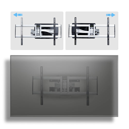 TV Wall Mount StarTech.com 100AP1 100-inch 187.4lb VESA 800x500 Low-Profile - 100AP1-TV-WALL-MOUNT