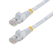 StarTech.com 15 ft White Snagless Category 5e (350 MHz) UTP Patch Cable networking cable
