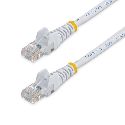 StarTech.com 15 ft White Snagless Category 5e (350 MHz) UTP Patch Cable networking cable