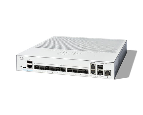 Network Switch Cisco Catalyst C1300-12XS Managed L2/L3 Rack Mount - C1300-12XS