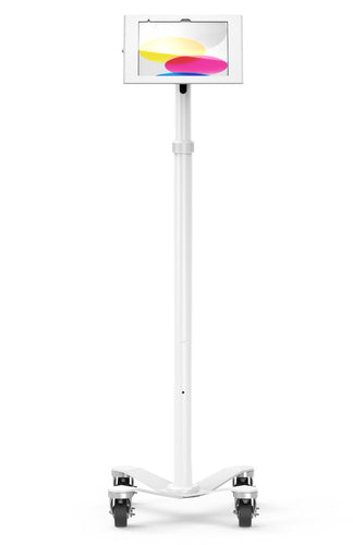 Compulocks iPad Security Enclosure for Medical Use | 11" Rolling Cart | MCRSTDW209APXW