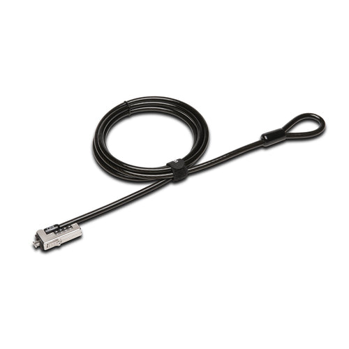 Kensington Slim Combination Ultra Cable Lock 1.8m Black Metallic Security
