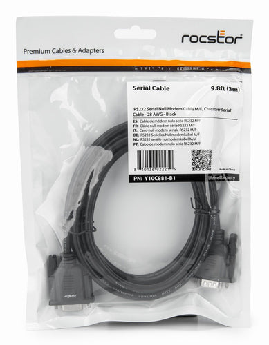 Rocstor Y10C881-B1 serial cable