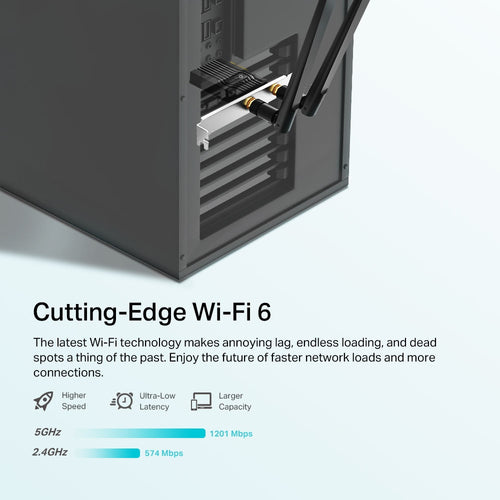 Wi-Fi 6 PCIe Adapter TP-Link Archer TX20E 1800 Mbit/s Bluetooth 5.2 - ARCHER TX20E