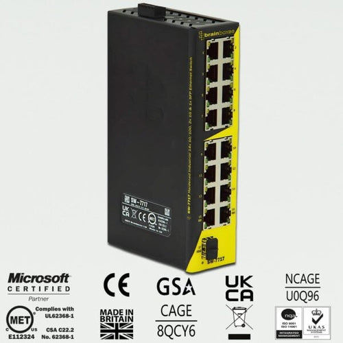 Brainboxes SW-7717 network switch