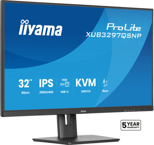 iiyama ProLite XUB3297QSNP-B1 computer monitor