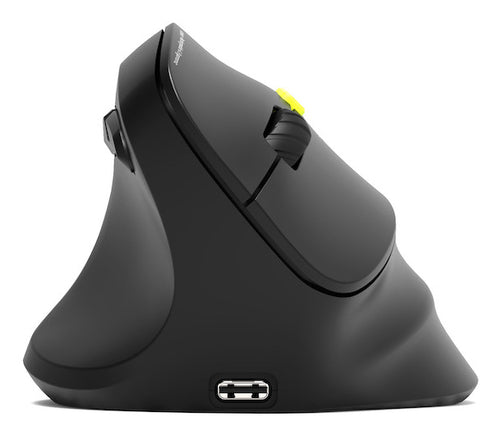 Mouse Port Designs 910008 Optical RF Wireless + Bluetooth 2400 DPI Vertical Design Left-Hand - 910008