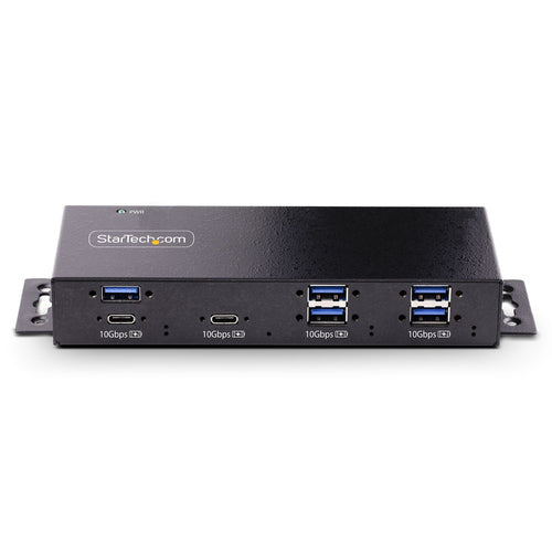 USB Hub StarTech.com HB31C5A2CME 7-Port 10Gbps Metal Mountable 5x USB-A 2x USB-C - HB31C5A2CME