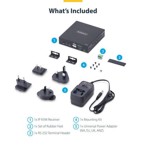 KVM Extender StarTech IH2006 4K 60Hz HDMI AVoIP Driverless
