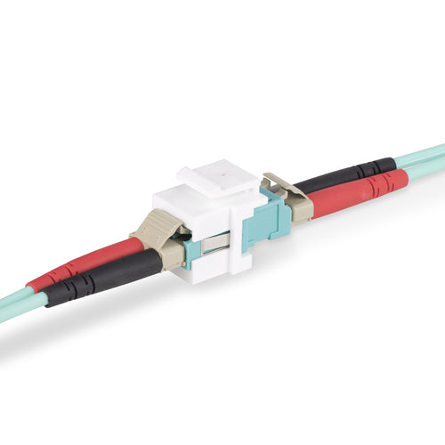 Fibre Optic Adapter StarTech.com LC to LC Duplex Coupler White - DMFKSLCLCCOUPLER