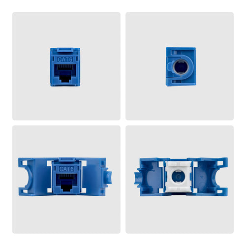 StarTech.com C6KEYTL180BL24PK keystone module