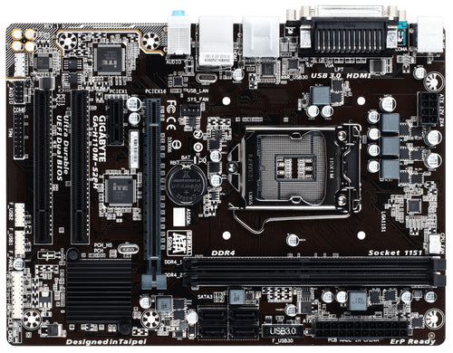 GIGABYTE GA-H110M-S2PH motherboard