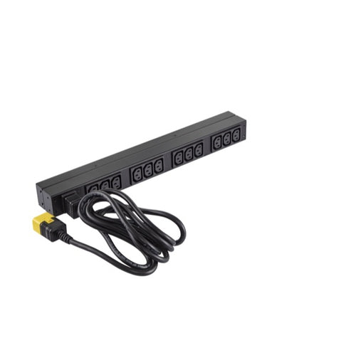Rack PDU Power Distribution Unit 3.7kW 230V 12 Outlets Black