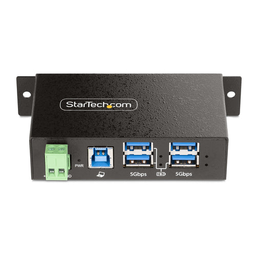 USB Hub 3.2 Gen 1 Type-A & Type-B StarTech 5000 Mbit/s Black Metal