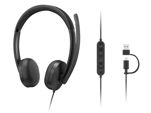 VoIP Headset Lenovo 5000 Wired Office Call Center 20-20000Hz - 4XD1R88995