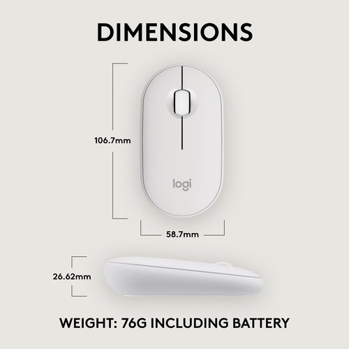 Logitech Pebble 2 M350s mouse