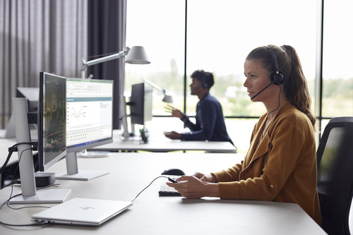 HP Poly EncorePro 545 USB-A Convertible Headset Wired Calls Music Lightweight 32g