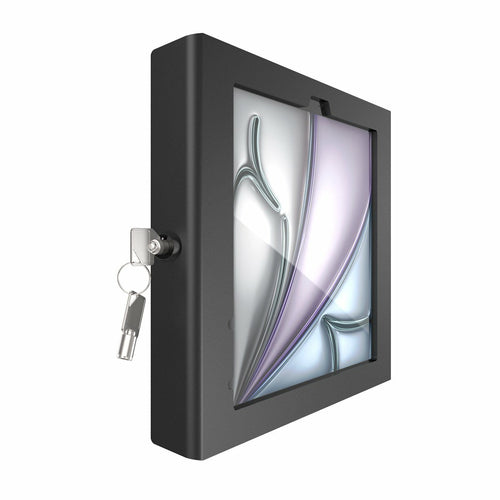 Compulocks iPad Air M2 11" Black Aluminium Security Enclosure Stand