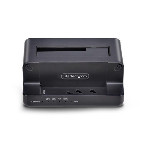 M.2 NVMe to SATA Drive Duplicator StarTech.com 27GB/min Dual Bay Cloner