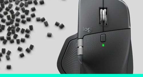Mouse Logitech MX Master 4 8000 DPI Wireless Bluetooth Right-Hand Graphite - 910-007617
