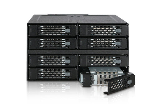 Icy Dock MB508SP-B drive bay panel