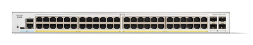 Network Switch Cisco Catalyst 1200-48P-4X 48-Port GE PoE 4x10GE SFP+ Managed - C1200-48P-4X