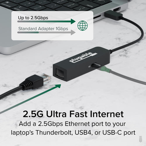 Plugable Technologies USBC-E2500PD network card