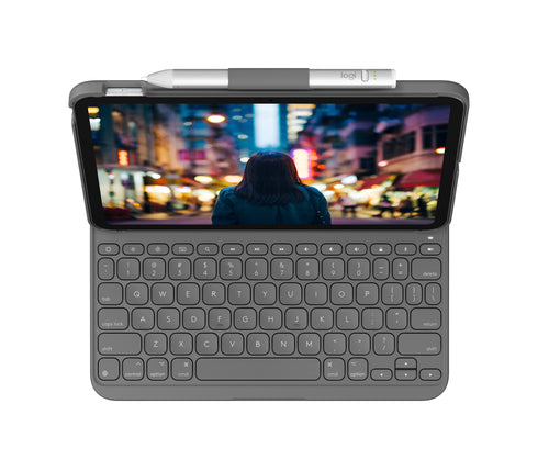Keyboard Logitech Slim Folio QWERTY UK English 1.8cm 1mm - 920-011429