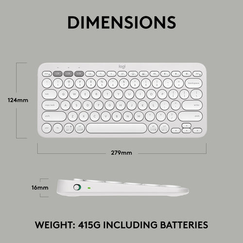 Logitech Pebble Keys 2 K380s keyboard