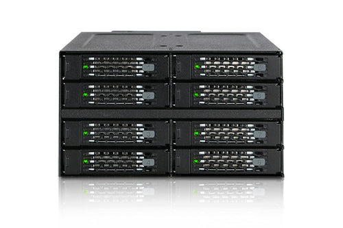 Icy Dock MB508SP-B drive bay panel