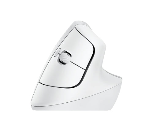 Vertical Ergonomic Mouse Logitech Lift 4000 DPI RF Wireless Bluetooth White