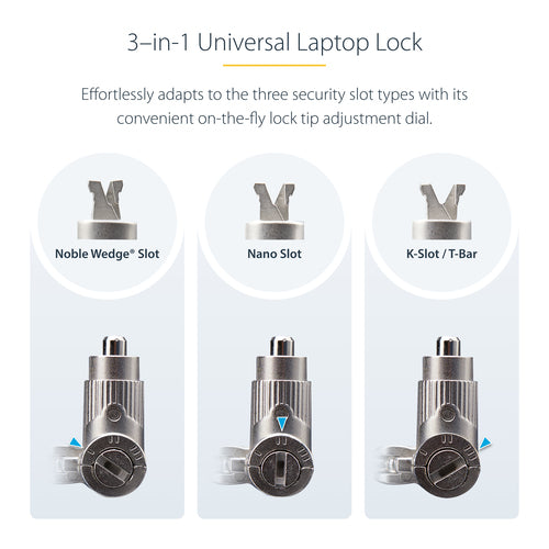 StarTech.com UNIVKA25-LAPTOP-LOCK cable lock