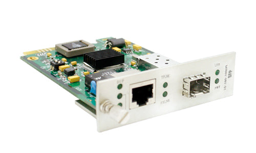 AddOn Networks AddOn - Network Upgrades Media Converter Card 1000BT-SFP w/ Open SFP S network media converter