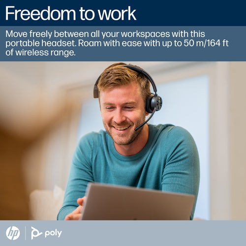 USB-C Headset HP Poly Voyager 4310-M Microsoft Teams Certified Wireless 20-20000Hz - 77Y97AA