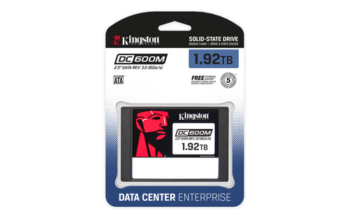 Enterprise SATA SSD Kingston Technology DC600M 1.92TB 560MB/s 2.5" - SEDC600M/1920G