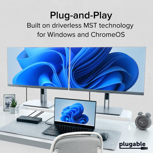 Plugable Technologies UD-MSTH2 laptop dock/port replicator